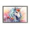 Stupell Industries Magical Unicorn with Blossoms Floating Frame, design by Creative Studio